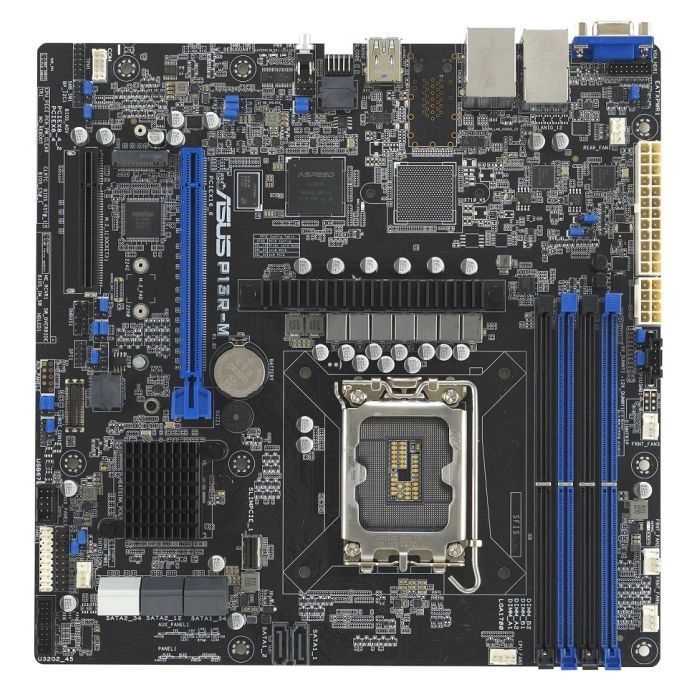 Серверна материнська плата ASUS P13R-M s1700 C262 4xDDR5 M.2 mATX (90SB0C70-M0UAY1)