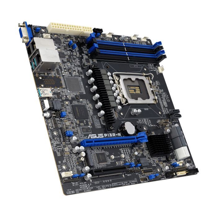Серверна материнська плата ASUS P13R-M s1700 C262 4xDDR5 M.2 mATX (90SB0C70-M0UAY1) зображення 2