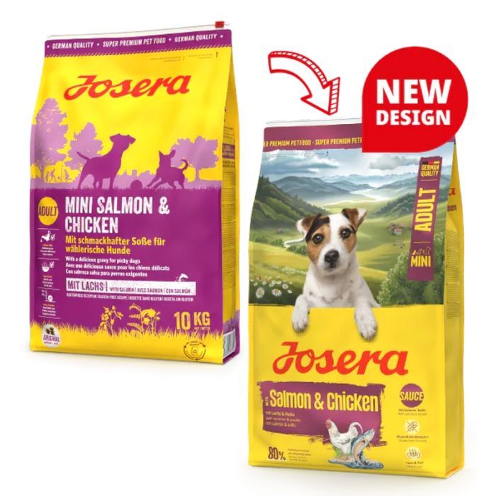 Сухий корм для собак Josera Mini Salmon & Chicken 900 г (4032254785170) зображення 2