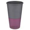 Стаканы одноразовые Buroclean GRAPHITE CUP бумажные 500 мл 50 шт (1080047)