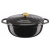 Кастрюля Tefal Air з кришкою 5.7л чорний (E2558904)