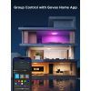 Світильник Govee 12" Smart Ceiling Light, RGBWW + RGBIC, WI-FI/Bluetooth, білий (H80A1C01) зображення 6