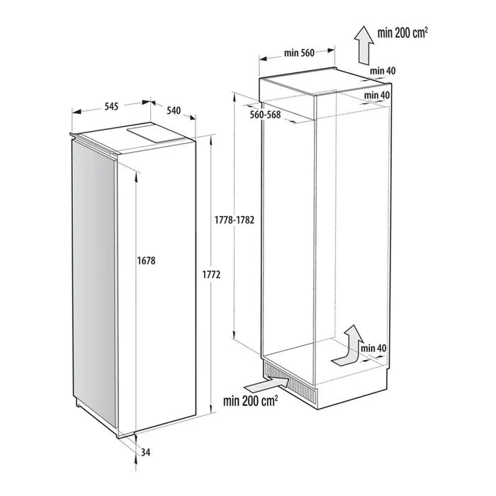 Холодильник Gorenje RI517E41WF изображение 12