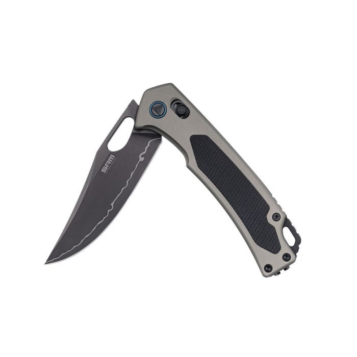 Нож SRM Retriever 9203-AK, Black G10/Aluminium, Black Stonewash (9203-AK2) изображение 12