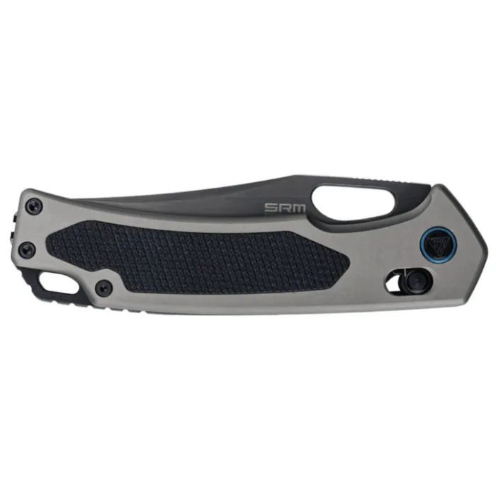 Ніж SRM Retriever 9203-AK, Black G10/Aluminium, Stonewash (9203-AK) зображення 8
