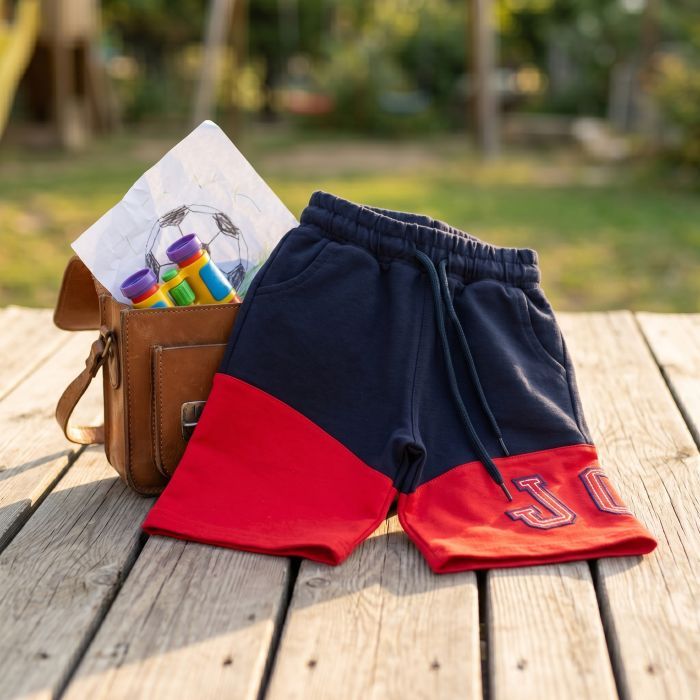 Шорты детские Joi трикотажные (Y-3013-116B-bluered) изображение 8