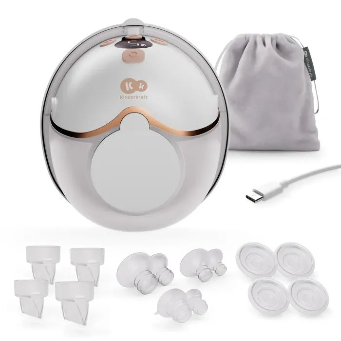 Молоковідсмоктувач Kinderkraft електричний MamaFlow Gold (5902533931118)