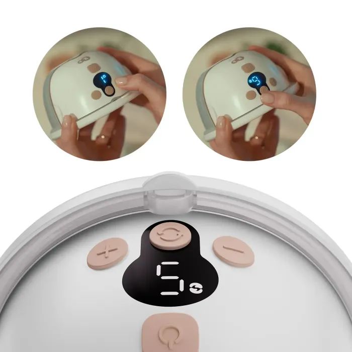 Молоковідсмоктувач Kinderkraft електричний MamaFlow Gold (5902533931118) зображення 4