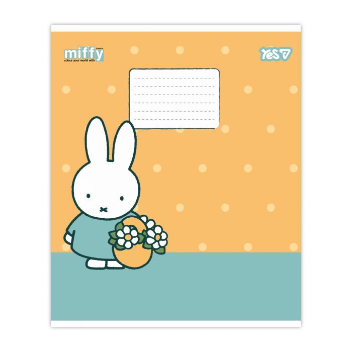 Зошит Yes My Miffy А5 12 аркушів лінія (768652) зображення 4