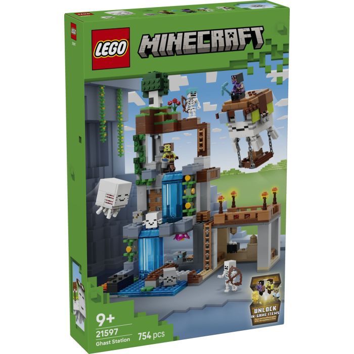 Конструктор LEGO Minecraft Станция хозяев Геймерская игрушка для сюжетной игры, 754 детали (21597)