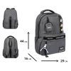 Рюкзак школьный Yes T-51L Mood Zone Grafit (559360) изображение 3