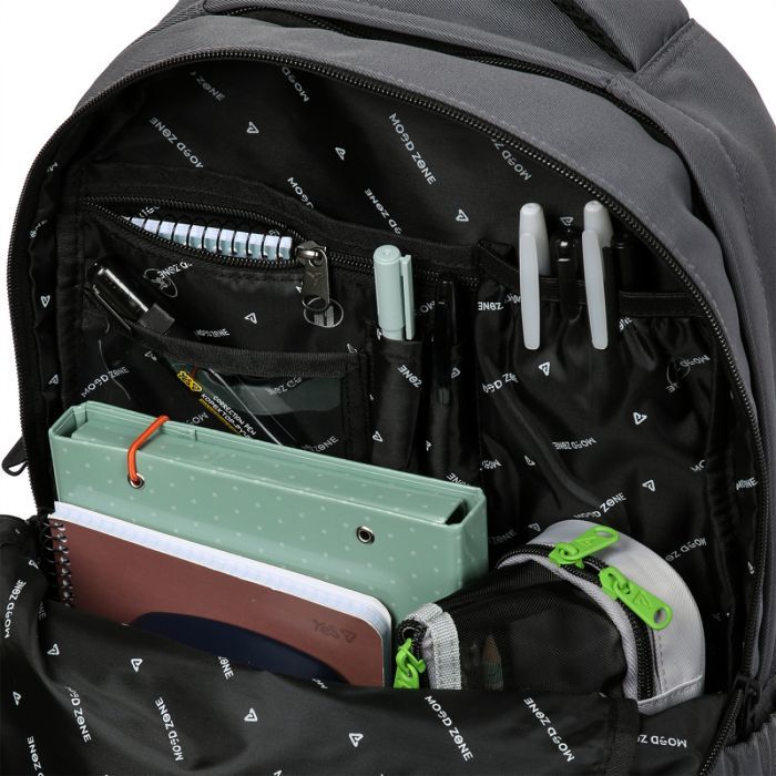 Рюкзак школьный Yes T-51L Mood Zone Grafit (559360) изображение 7
