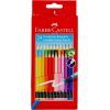 Карандаши цветные Faber-Castell Classic Colours з гумкою 24 кольори (116625) (30295)