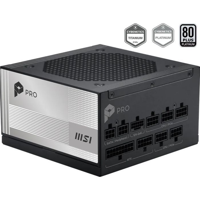 Блок питания MSI 1000W (PRO A1000PL PCIE5)