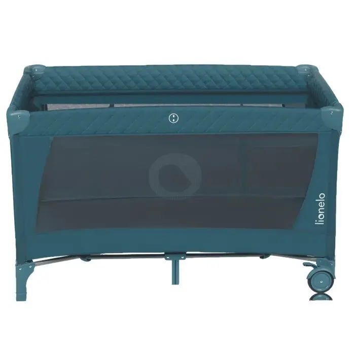 Дитячий манеж Lionelo FLOWER GREEN TURQUOISE (LO-FLOWER GREEN TURQUOISE) зображення 2