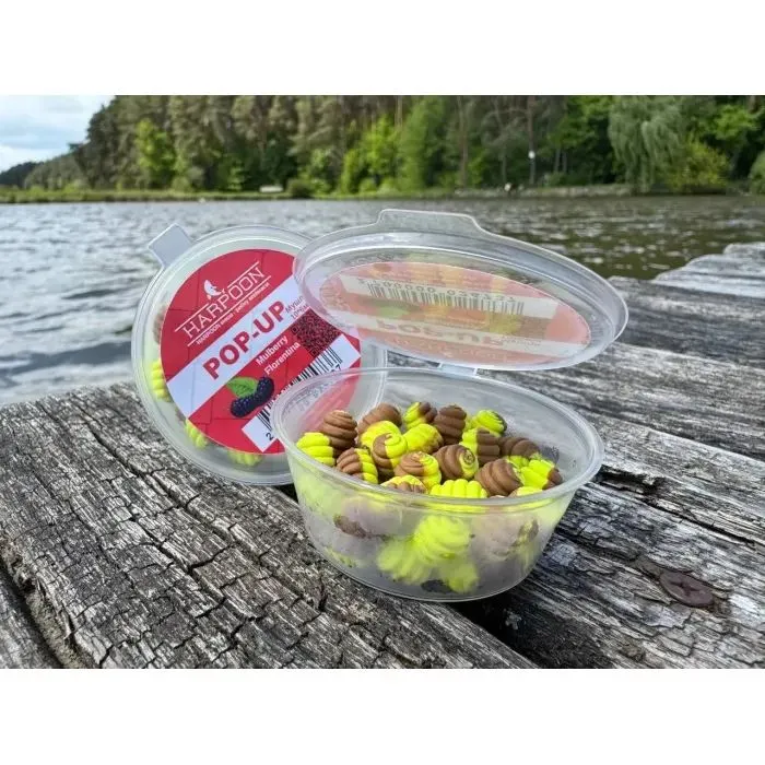Бойл Harpoon Pop UP Мушля 10*6мм Mulberry Florentina жовто-коричневий (2700000024737)
