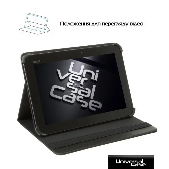 Чохол до планшета Armorstandart Silicone Hooks 12 Universal Tablet Black (ARM91206) зображення 3