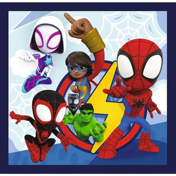 Пазл Trefl Marvel Команда Спайді та динозаври 3 в 1 (5900511348927) зображення 4