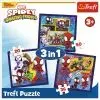 Пазл Trefl Marvel Команда Спайді та динозаври 3 в 1 (5900511348927) зображення 5