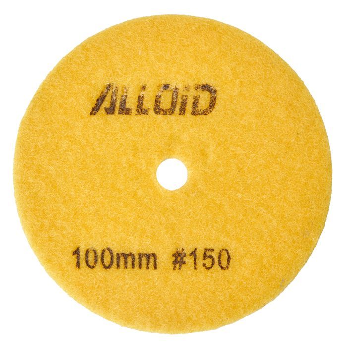 Круг зачистной Alloid Pro, алмазный, шлифовальный, на липучке, HEXAGON, 100мм, зерно 1500 (DD-63392)