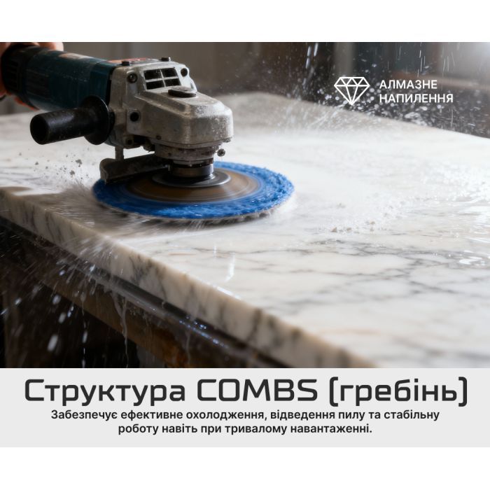 Круг зачистной Alloid Pro, алмазный, шлифовальный, на липучке, HEXAGON, 100мм, зерно 1500 (DD-63392) изображение 7