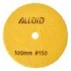 Круг зачистний Alloid Pro, алмазний, шліфувальний, на липучці, HEXAGON, 100мм, зерно 150 (DD-63387)