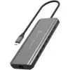 Концентратор J5create USB-C 7-in-1 2xHDMI + 2xUSB 3.2 + 1xRJ45 1000Mbps + PD100W + 3.5mm black (JCD398-N) изображение 2