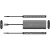Концентратор J5create USB-C 7-in-1 2xHDMI + 2xUSB 3.2 + 1xRJ45 1000Mbps + PD100W + 3.5mm black (JCD398-N) изображение 4