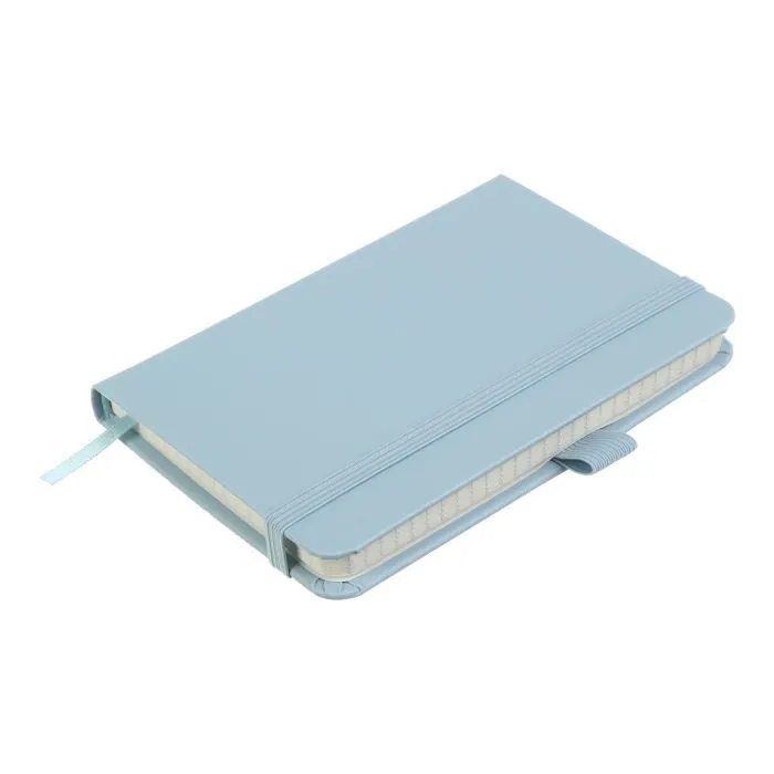Книга записна Buromax ETALON 95 х 140 мм, 96 аркушів, клітинка, блакитний (BM.296160-14) зображення 3