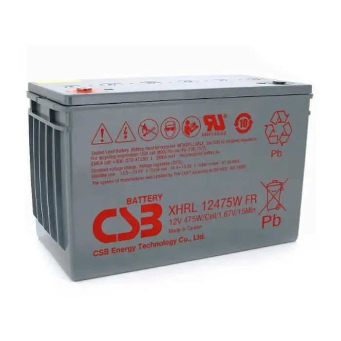 Батарея к ИБП CSB XHRL12475WFR 12V 118.8Ah (XHRL12475WFR)
