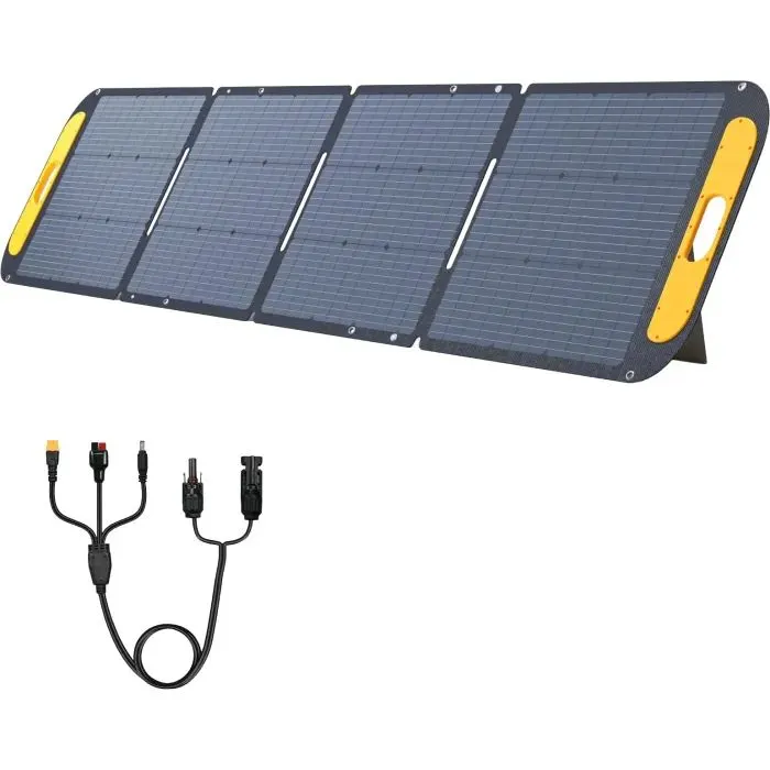 Портативна сонячна панель Vtoman 200W 19V IP67 MC-4/Anderson/XT60/DC5521 (VS200) зображення 2