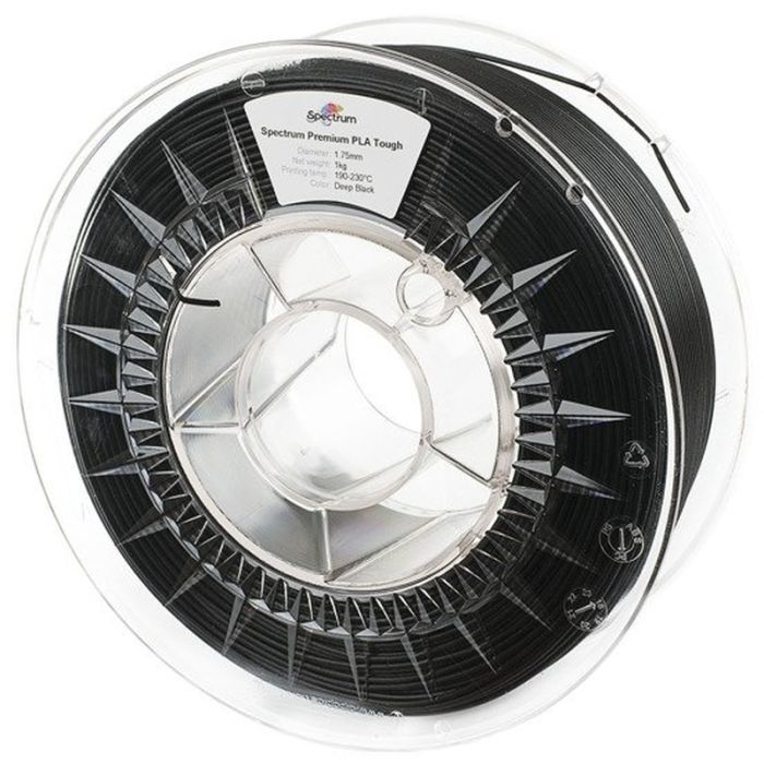 Пластик для 3D-принтера Spectrum PLA Tough 1.75mm 1kg Grey, Dark (80196)