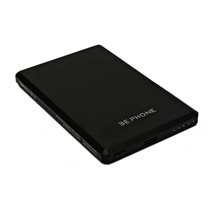 Батарея универсальная BePhone 5000mAh, 15W, MagSafe, black (BP-K5-BK)