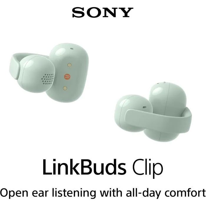 Навушники Sony LinkBuds Clip WF-LC900 Green (WFLC900G.E) зображення 2