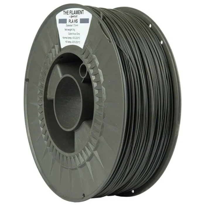Пластик для 3D-принтера The Filament PLA HS 1.75mm 1kg Grey, Moss (TF-24031)