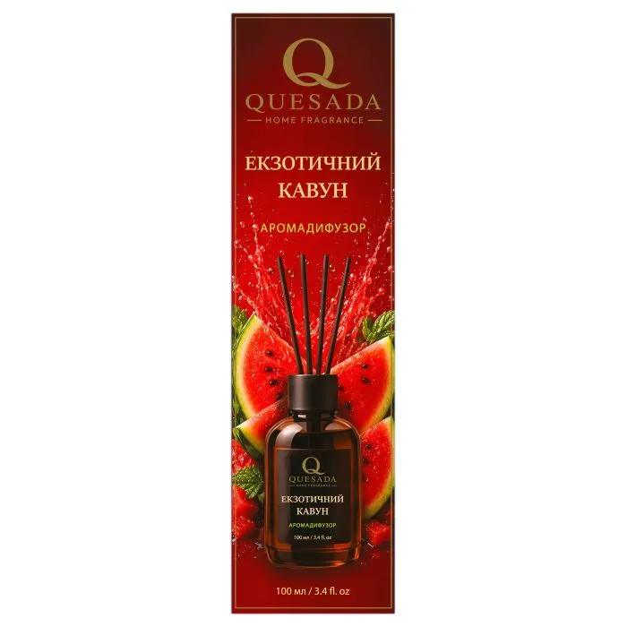 Аромадифузор Quesada Екзотичний кавун 100 мл (4823135701361)