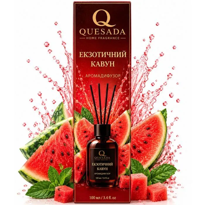 Аромадифузор Quesada Екзотичний кавун 100 мл (4823135701361) зображення 3