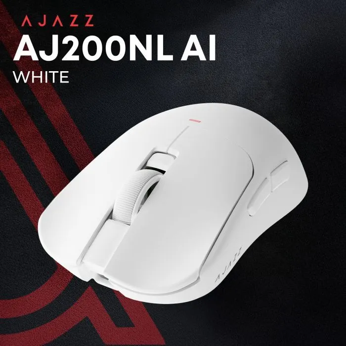 Мишка Ajazz AJ200 Near Link AI MC Wireless/Bluetooth/USB White (AJ200-NL-AI-MC-W) зображення 5