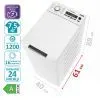 Пральна машина PRIME Technics PWT 71219 DIV зображення 4