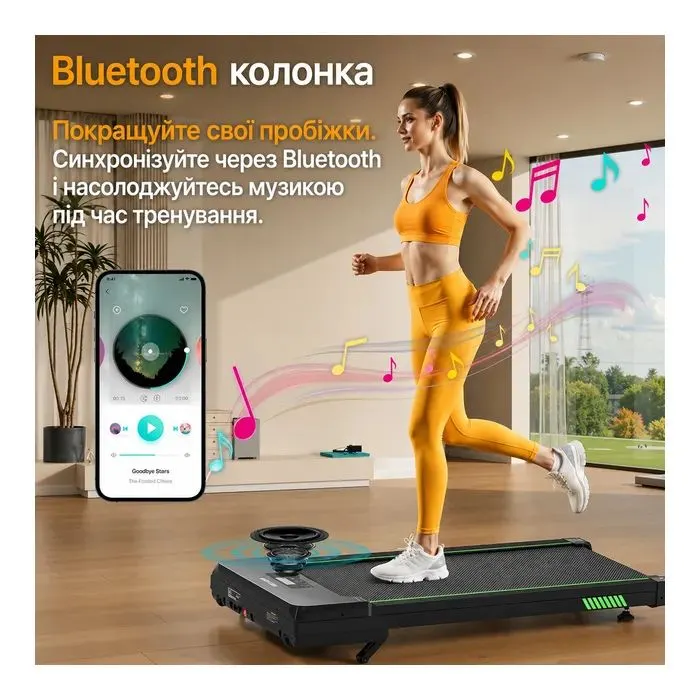 Бігова доріжка Akluer TW140L Walking Treadmill з автоматичним нахилом (TW140L) зображення 4