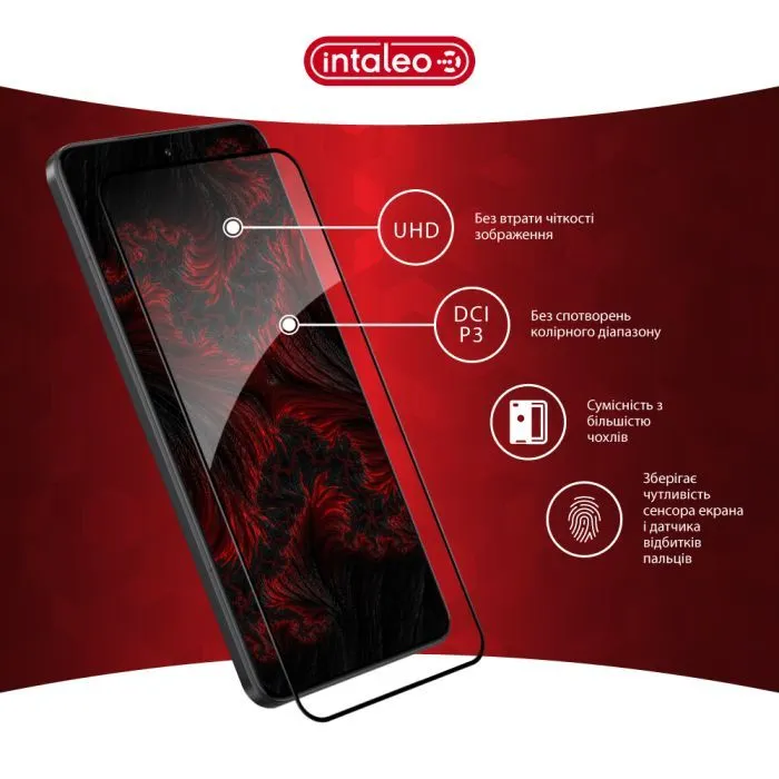 Скло захисне Intaleo Full Glue ESD Xiaomi 15 Ultra Black (1283126625398) зображення 4