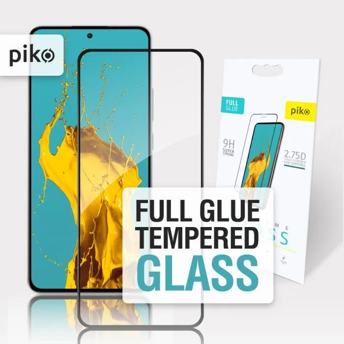 Скло захисне Piko Full Glue ESD Xiaomi Poco M7 Pro 5G Black (1283126624308) зображення 2