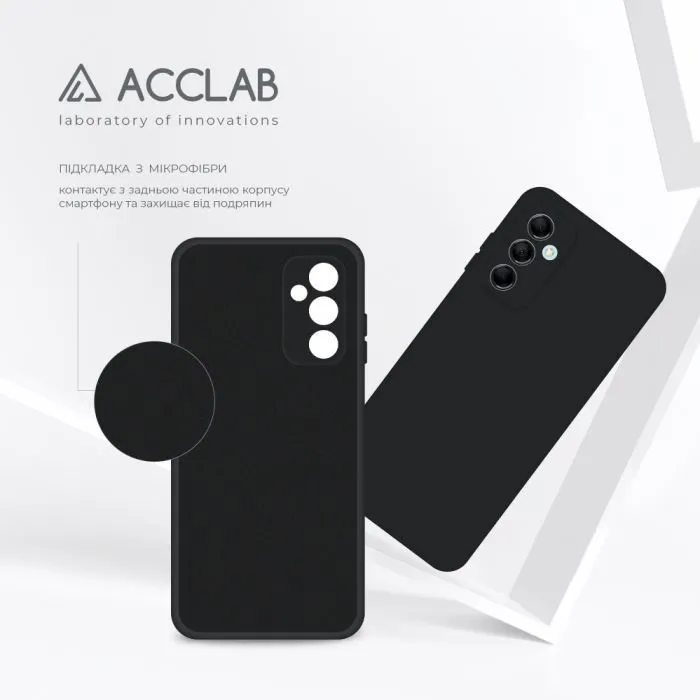 Чохол до мобільного телефона ACCLAB SoftShell Samsung Galaxy M14 5G Black (1283126576102) зображення 5