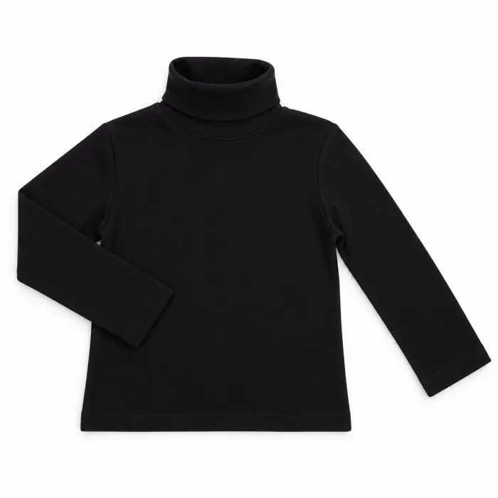 Кофта дитяча Lovetti водолазка (1022-110-black) зображення 2