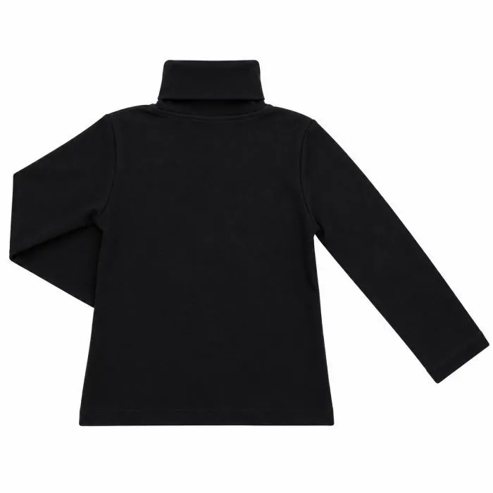 Кофта дитяча Lovetti водолазка (1022-110-black) зображення 3