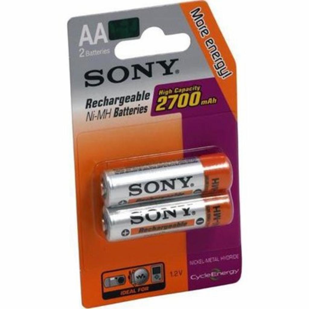 Аккумулятор AA R6 2700mAh 2шт. Sony (NHAAB2F)