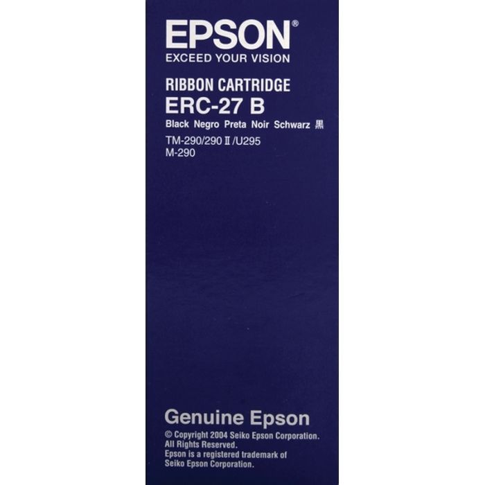 Картридж Epson ERC-27 Black для TM-290/290II, TM-U (C43S015366)