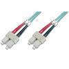 Оптический патчкорд Digitus SC/UPC-SC/UPC, 50/125, MM, OM3, duplex, 3м (DK-2522-03/3)