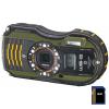 Цифровой фотоаппарат Pentax Optio WG-3 GPS black-green (12661)