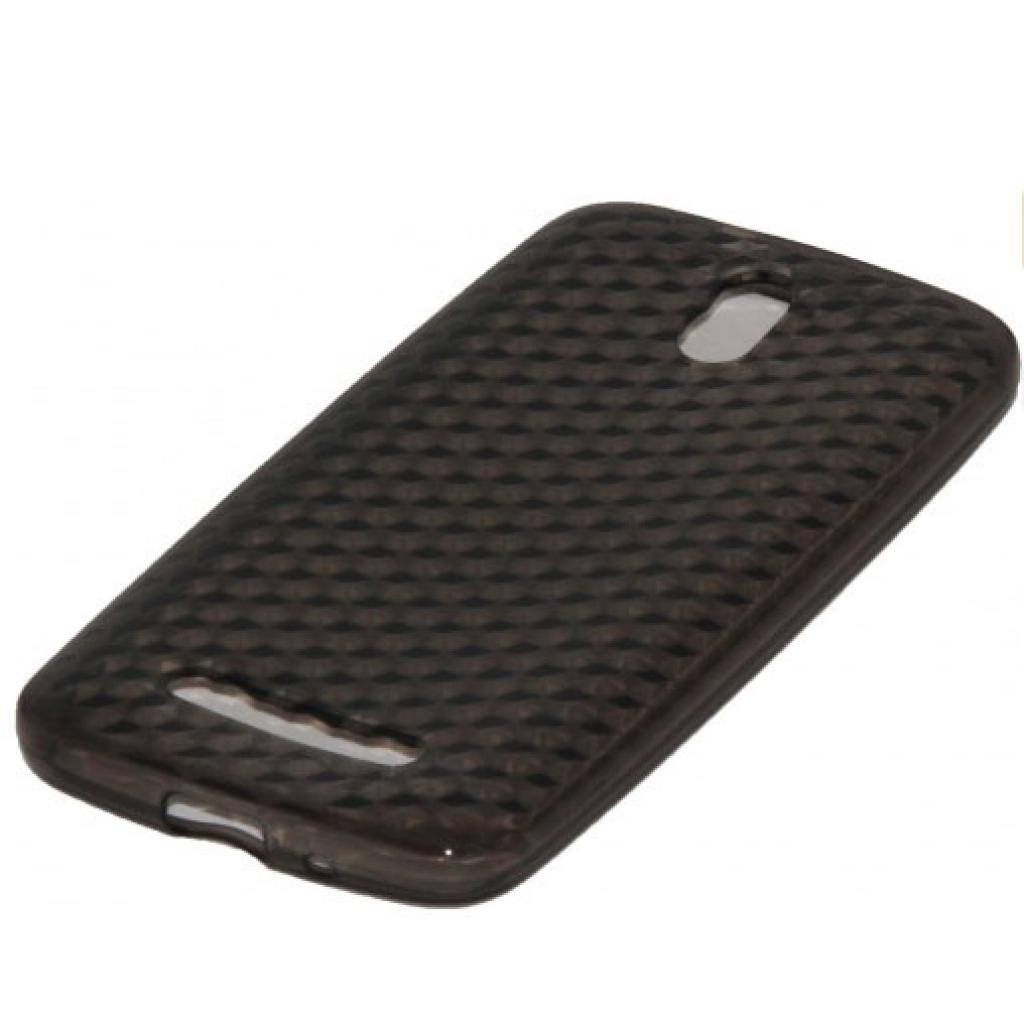 Чохол до мобільного телефона Mobiking HTC Desire 500 Black/Silicon (26057)